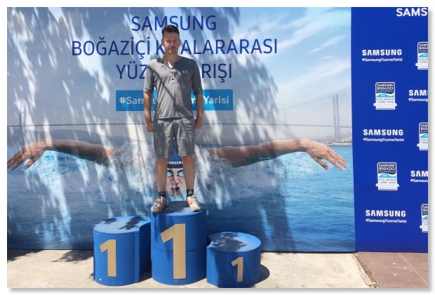 Nein, dafür hat es dann doch nicht gereicht beim Bosporus Swim 2016