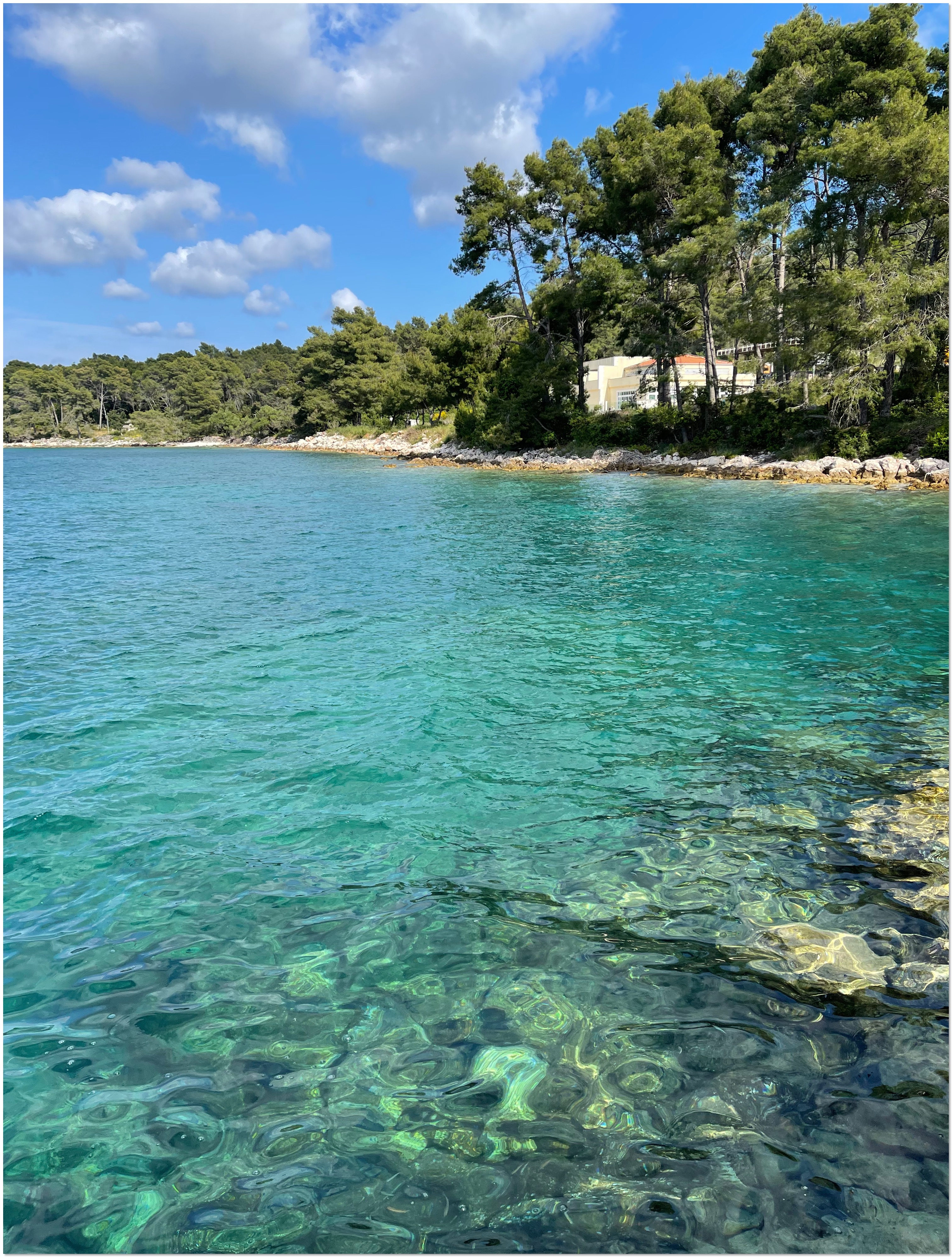 Wunderbar klares Wasser in Stari Grad